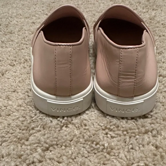 Vince Women's Blush Pink Slip-On Sneakers - Picture 3 of 3